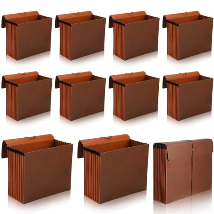 

Папка-гармошка на 0 отделений с клапаном, 7 дюймов, с эластичной застежкой, для документов формата Letter, сверхпрочная, D-образная