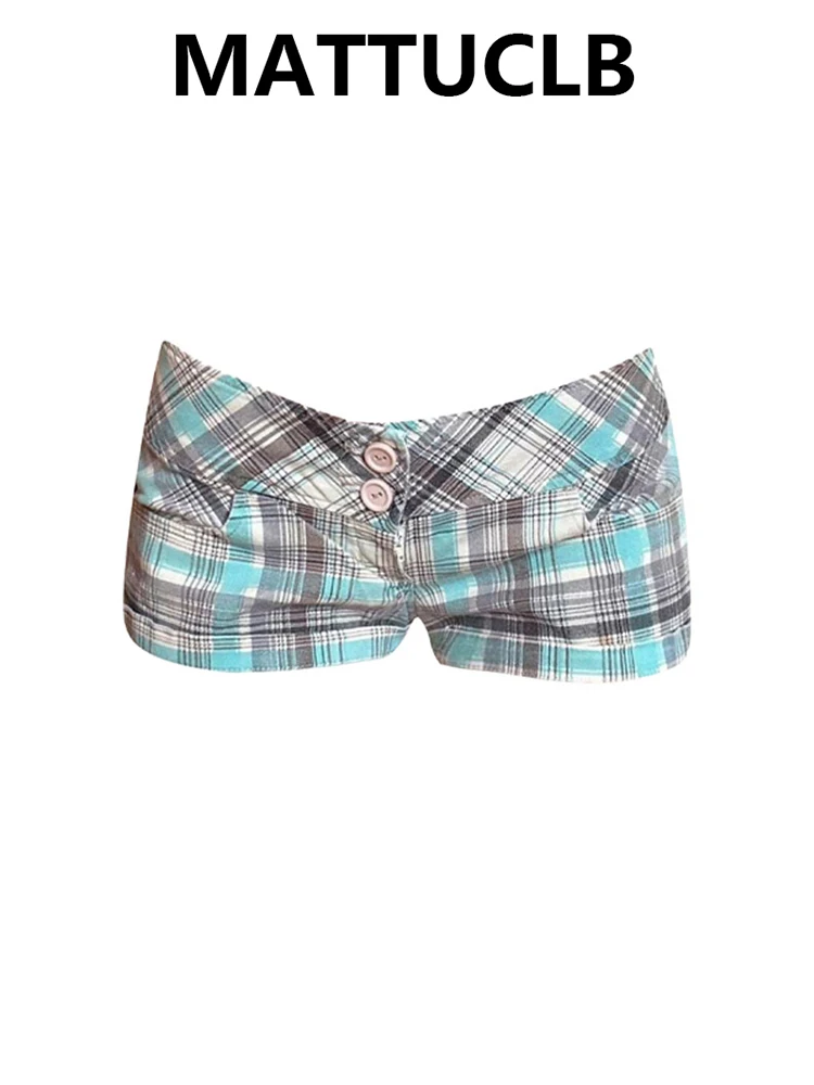 

Summer Women Korean Shoujo Abi Stretch Shorts Harajuku Y2k Shorts 2000s Low Rise Hot Pants Japanese Chic Streetwear Retro New