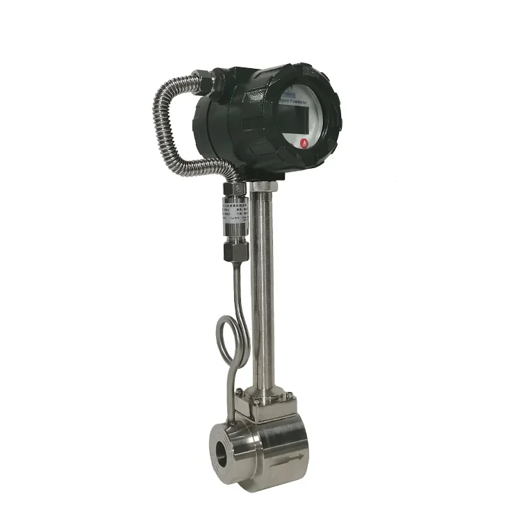 Smart Digital High Quality Ex-proof 4-20mA RS485 Gas and Liquid Flow Meter with T&P Compensation