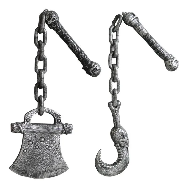 Halloween Weapons Equipment Props Children Aldult Ghost Festival Pirate Ship Anchor Chain Site Decoration 68x21cm Toy