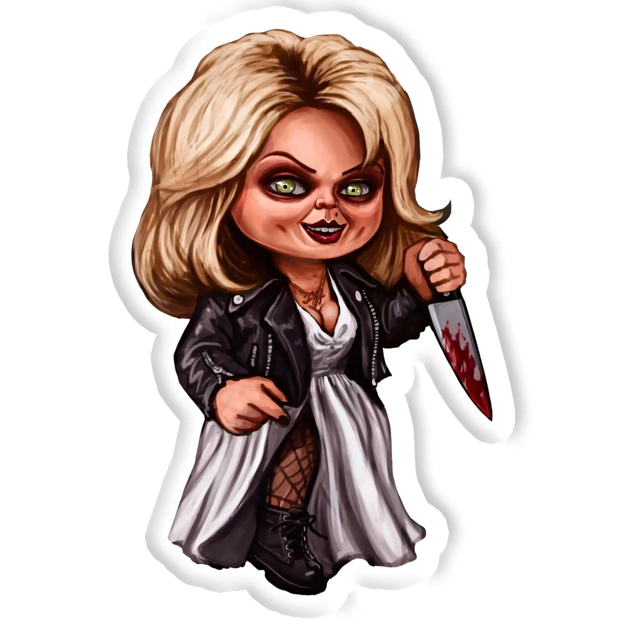 Custom B-Brides of Chuckys Pillow Cushion Double Sided Killer Doll Cushions Personalized Plush Pillows for Sofa