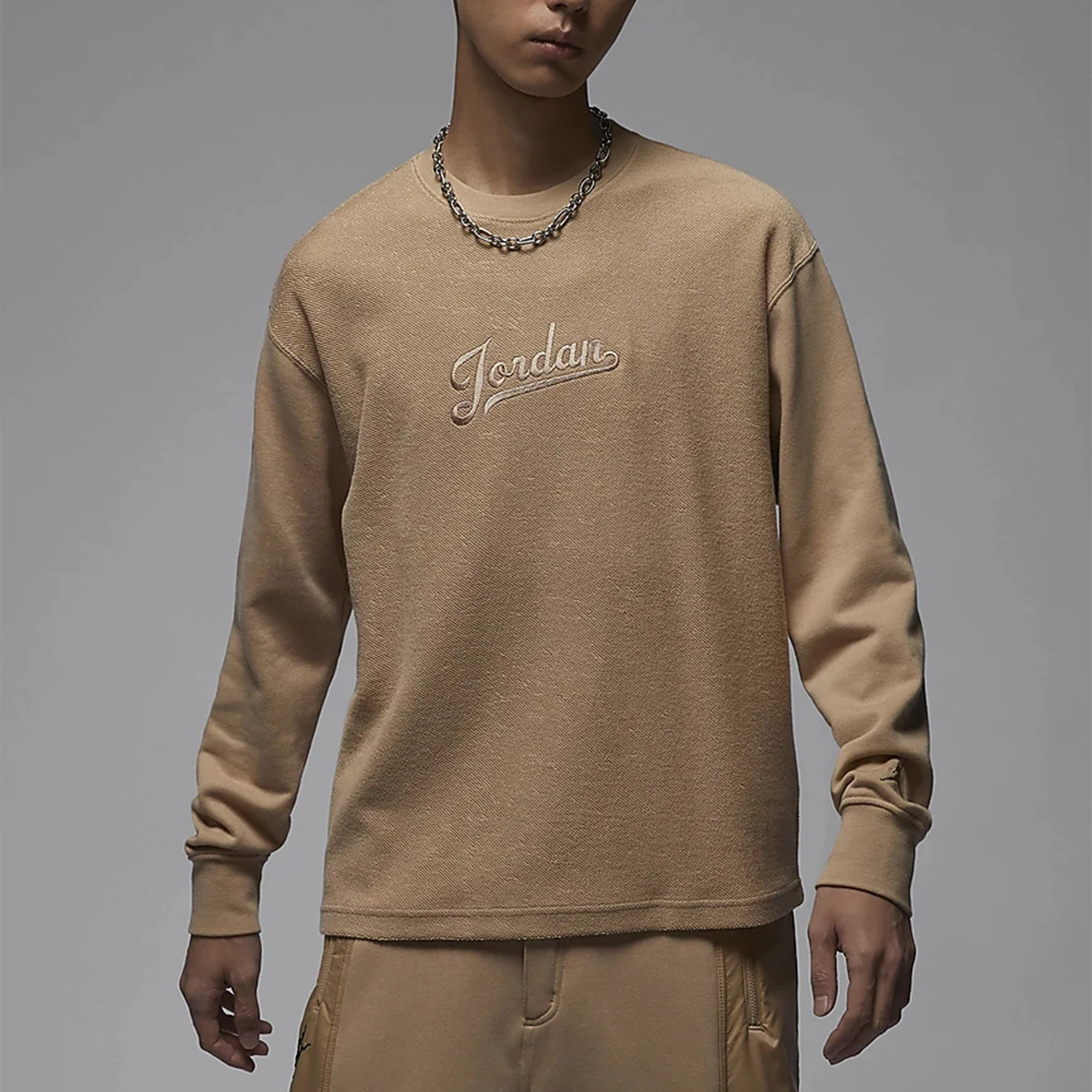 

Официальная мужская классическая легкая толстовка в стиле ретро Nike JORDAN FN4608-244