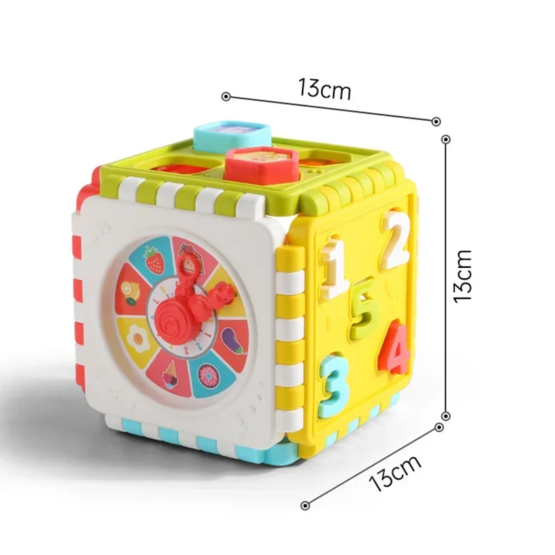 Zabawka dla dziecka 0-12 miesięcy wczesna zabawka edukacyjna Montessori gra dla niemowląt rozwój Puzzle pasujące cyfrowe klocki graficzne poznawcze