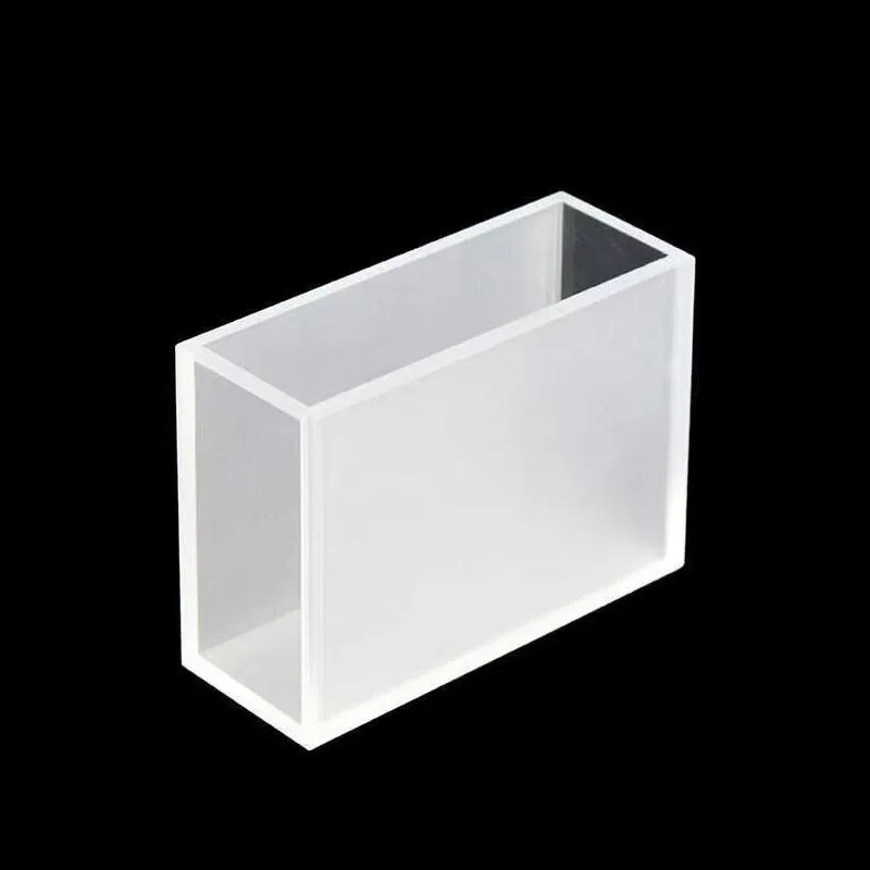 Quartz Lovibond Cuvette ( Liquid Sample Cell ) Light Path 50.8 mm Glass Absorption Cells For Comparative Chromometer 1 / PK