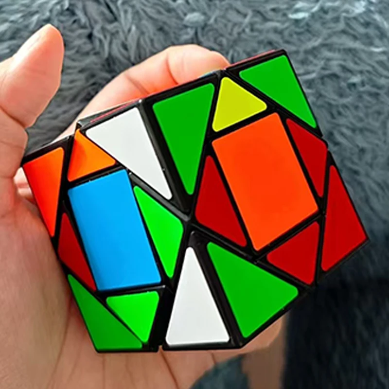 プロフェッショナルスピードキューブ ステッカーレス 不規則な形状 3D パズル 教育玩具 ティーンエイジャーの男の子と女の子へのギフト кубик антистресс