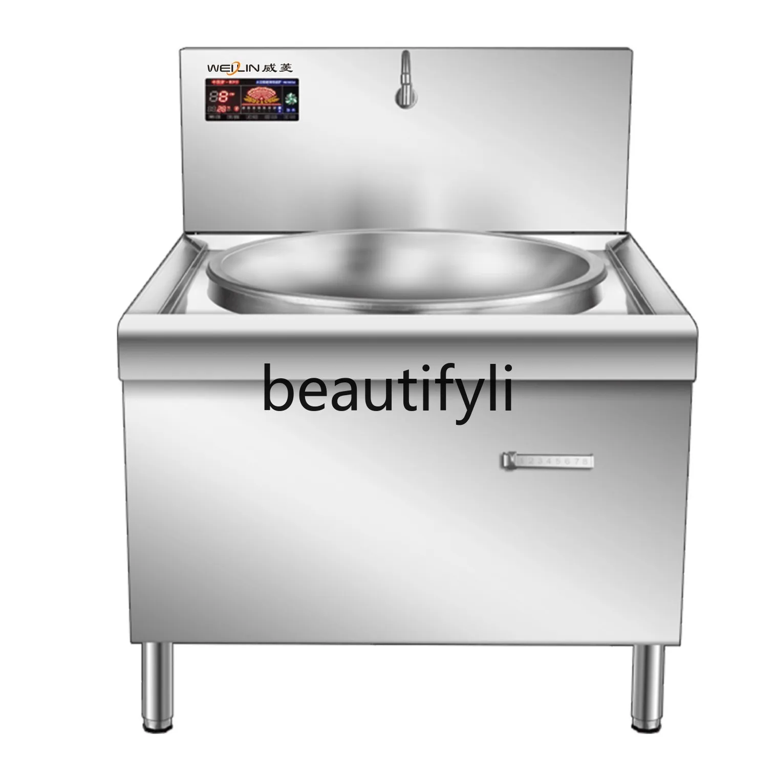 

Large Pot Stove Induction Cooker Commercial Factory Canteen Hotel Restaurant High Power 12-30KW Magnetic Control