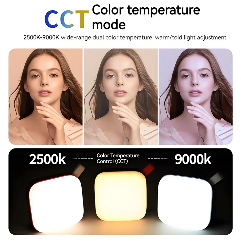 N21 3-Color Dimmable Pocket Clip-on Fill Light، عالمي لهاتف iPhone/Samsung/Xiaomi، مثالي للتصوير الفوتوغرافي/الصورة/الجمال/العيش
