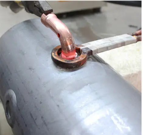 Máquina de solda de brasagem com aquecimento por indução portátil