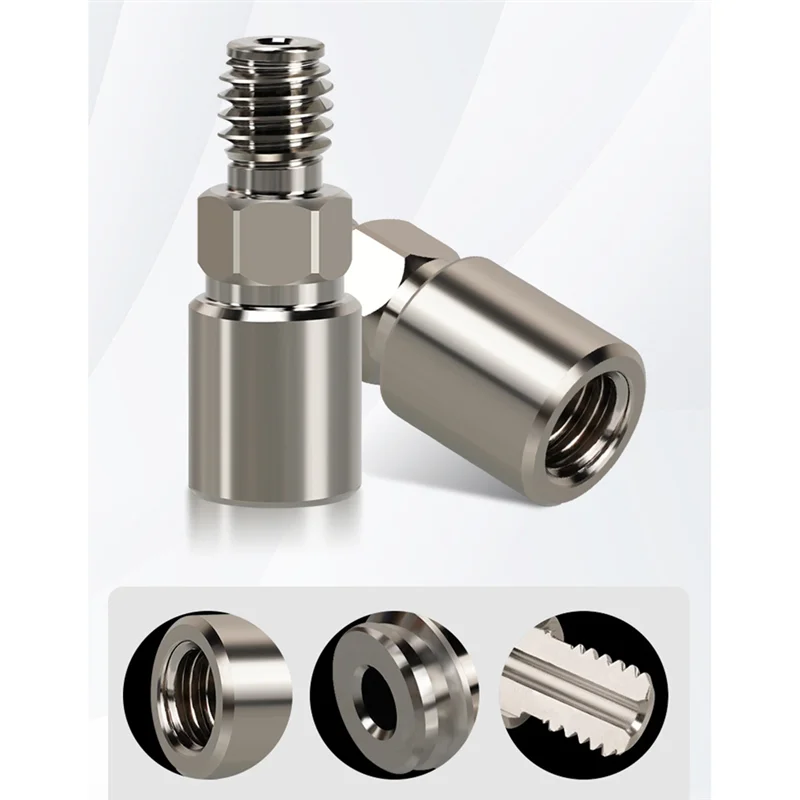 Adaptador T88C para V6 Pro para aumentar o super fluxo de V6 / Rapido Hot End para impressão 3D de alta velocidade e adaptar aos bicos CHT