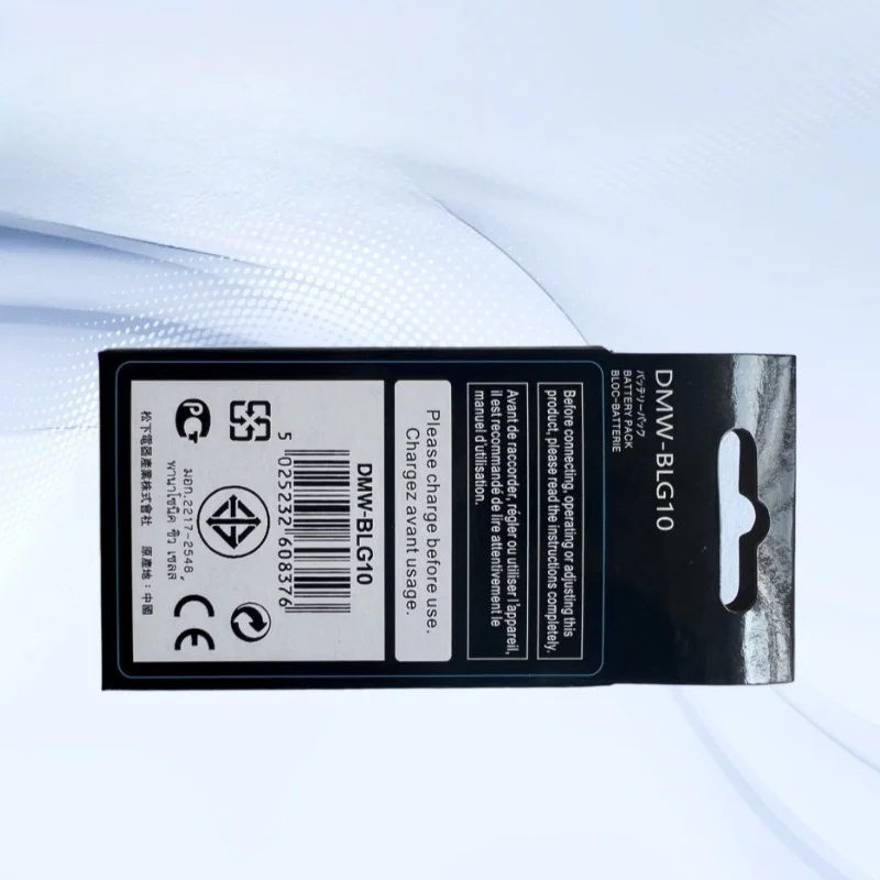 1025mAh DMW-BLG10 Replacement Battery for Panasonic GX9/DMC-GF6 Digital Camera Fully Decoded Li-ion Power Compatible with BLG10