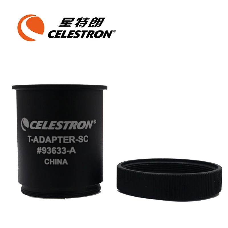 

Celestron T-Adapter With Sct 5, 6, 8 With 9.25, 11, 14, black (93633-A)