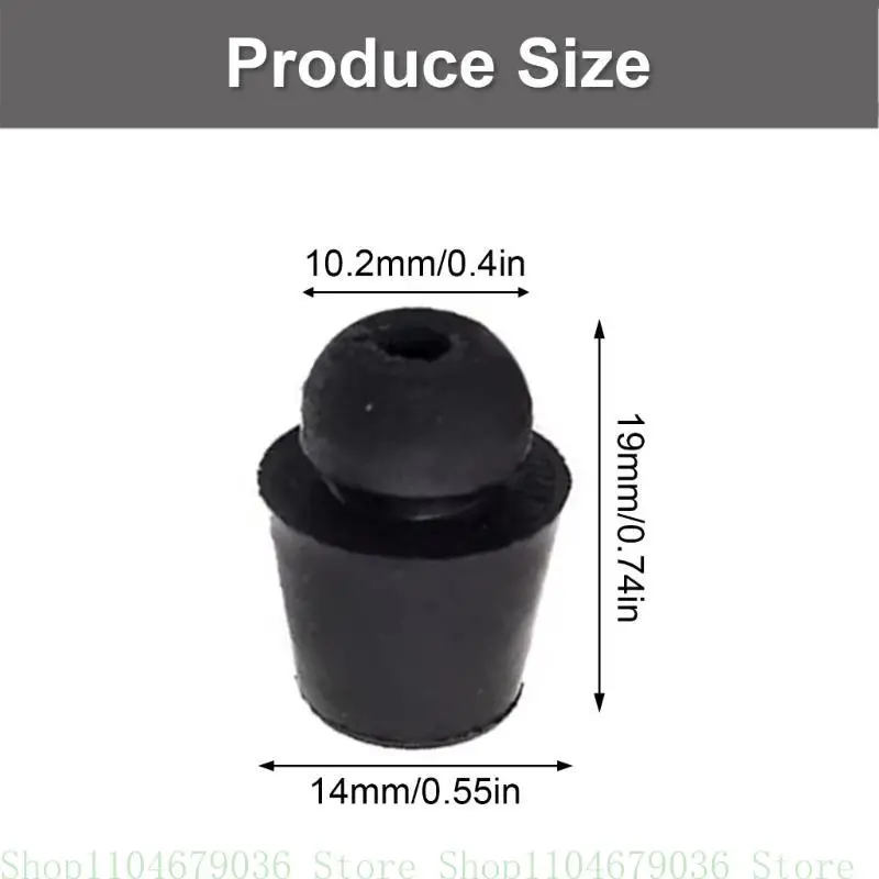 10Pcs/20Pcs Car Door Bumper Rubber Shock Absorbing Cushion for IX35 Front Rear Door Buffer Pad Door Guard