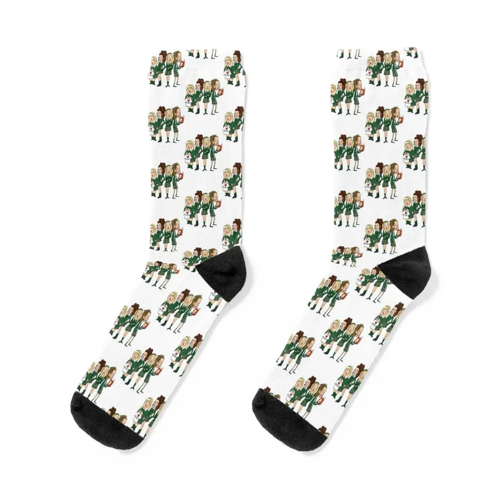 Retro Vintage Derry Girls Love You Socks