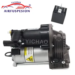 Air Suspension Compressor Pump For Mercedes Benz W166 X166 ML GL Class 1663200104 A1663200104 1663200204 A1663200204 2012-2015