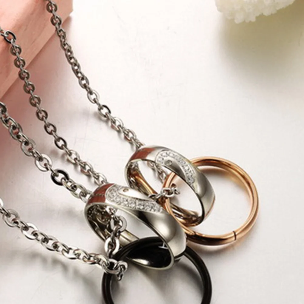 

Couples Necklace Dainty Pendant Valentine's Day Simple Fashion Decorations