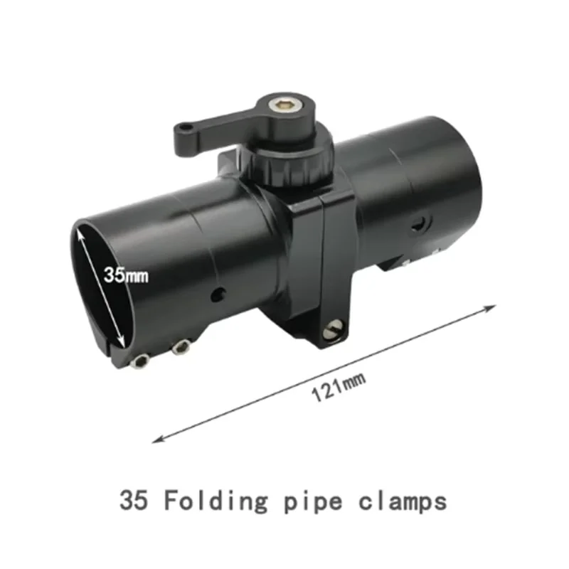 Aluminum Alloy Plant Protection folding parts UAV Tube clamp carbon fiber tube fittings 30mm 35mm 40mm 1 pc