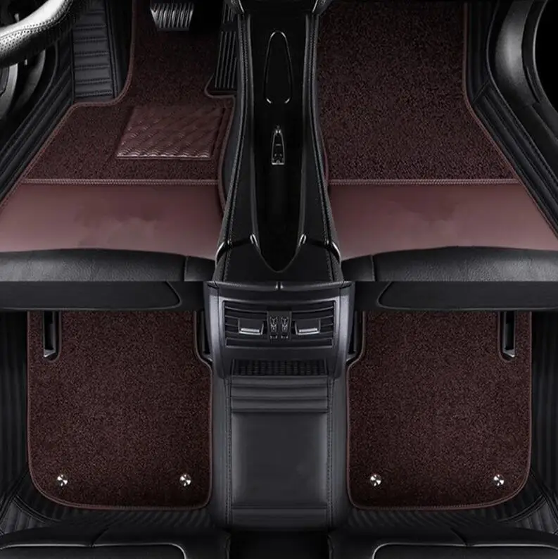 

Custom special car floor mats for Mercedes Benz EQE SUV 350 2026-2023 waterproof Rugs double layers carpets for EQE350 SUV 2025