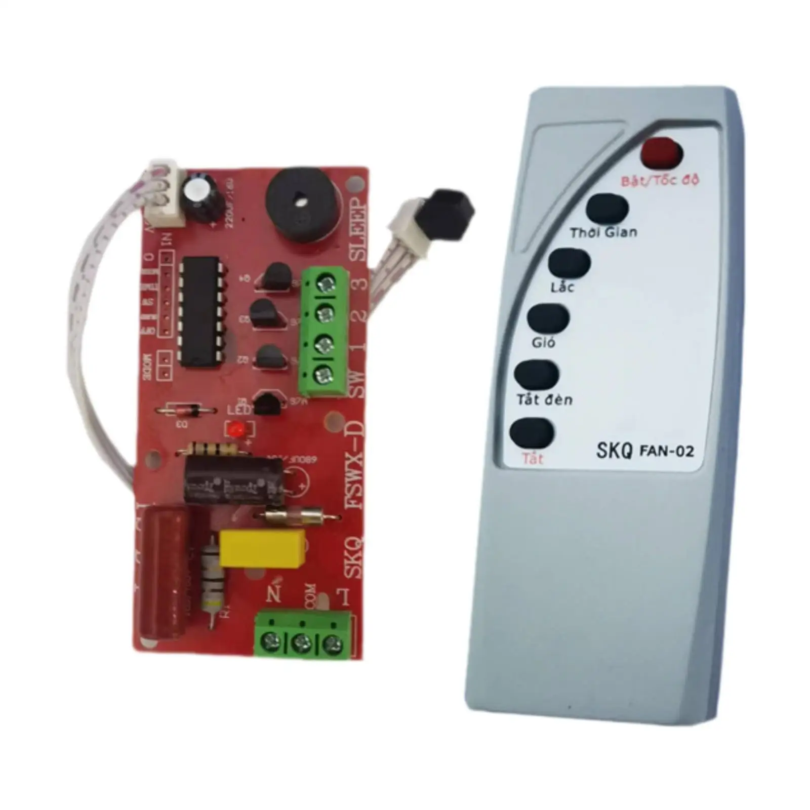 바닥용 회로 기판, 진동 헤드, 테이블 팬 팬 컨트롤러 모듈