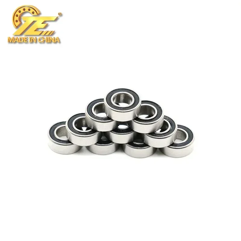 MR84RS Bearing 10PCS 4x8x3 mm ABEC-7 Hobby Electric RC Car Truck MR84 RS 2RS Ball Bearings MR84-2RS Blue Sealed