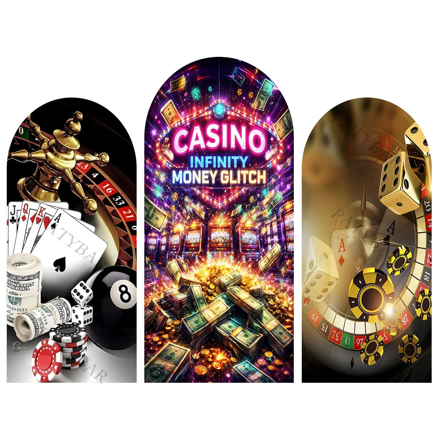 

Арка, казино, ролея, фон для мальчика, дня рождения, полиэстер, арка, покер, баннер, украшение для фотосъемки, реквизит