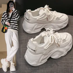 Chunky Women Vulcanized Shoes High Quality Waterproof Comfort Sneakers Female Flats Shoes Casual Shoes Zapatos Mujer