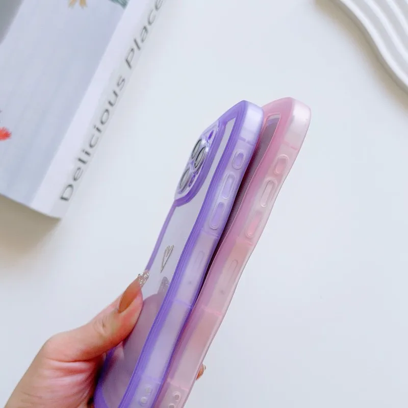 Modische Lanyard-Hülle für iPhone 17 Pro Max 18 14 12 11 13 15 16 Plus 16E 17E Stoßfeste Crossbody-Schlaufe Wellenförmige Transparente Abdeckung – Detail 4