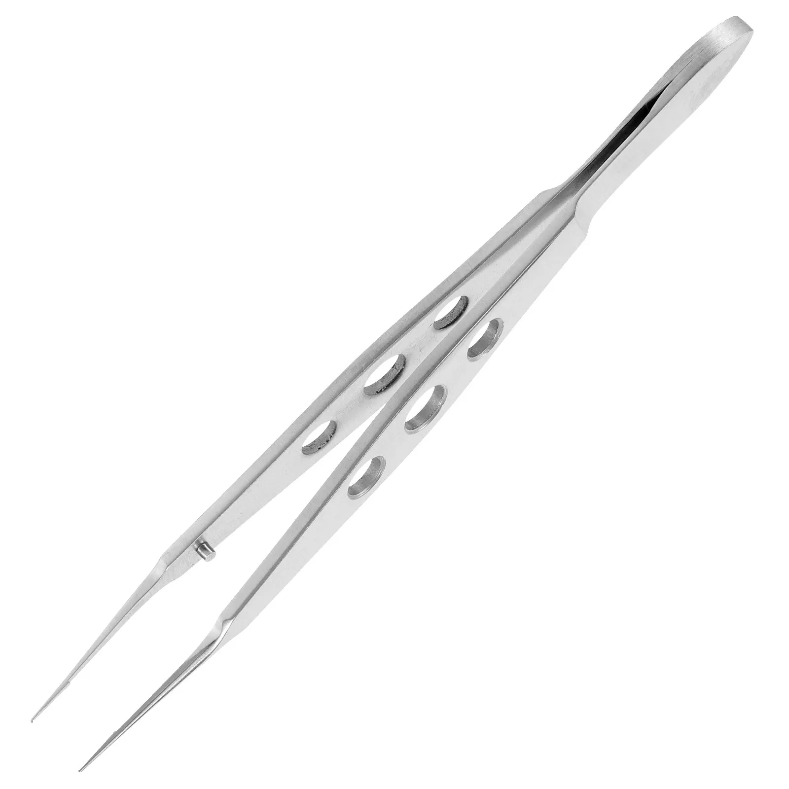 Alloy Steel Eyelid Tweezer for Meibomian Gland Expression Professional Eyelid Massage Tool Ergonomic Anti-Slip Handle Women
