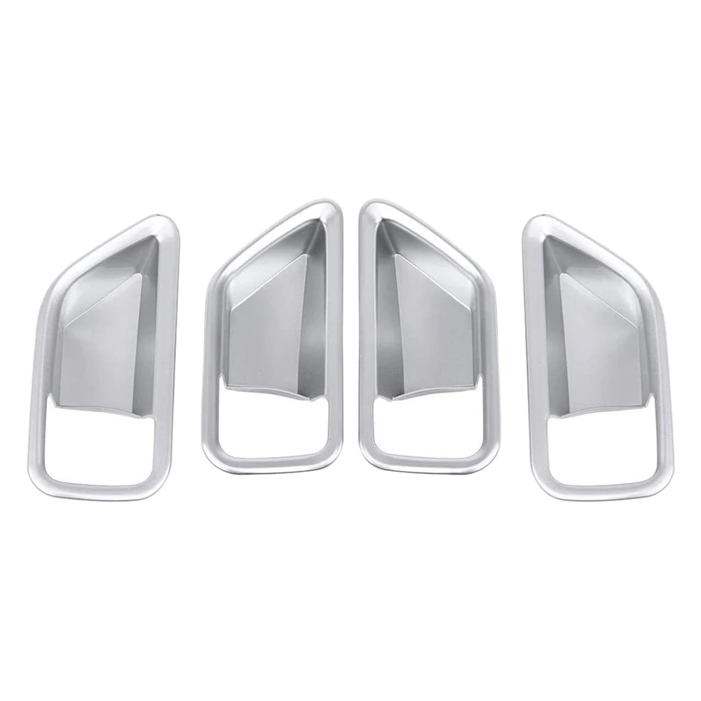 4Pcs Car Inner Handle Frame Interior Door Handle Bowl Cover Trim Auto Accessories for Suzuki Vitara 2 Ii