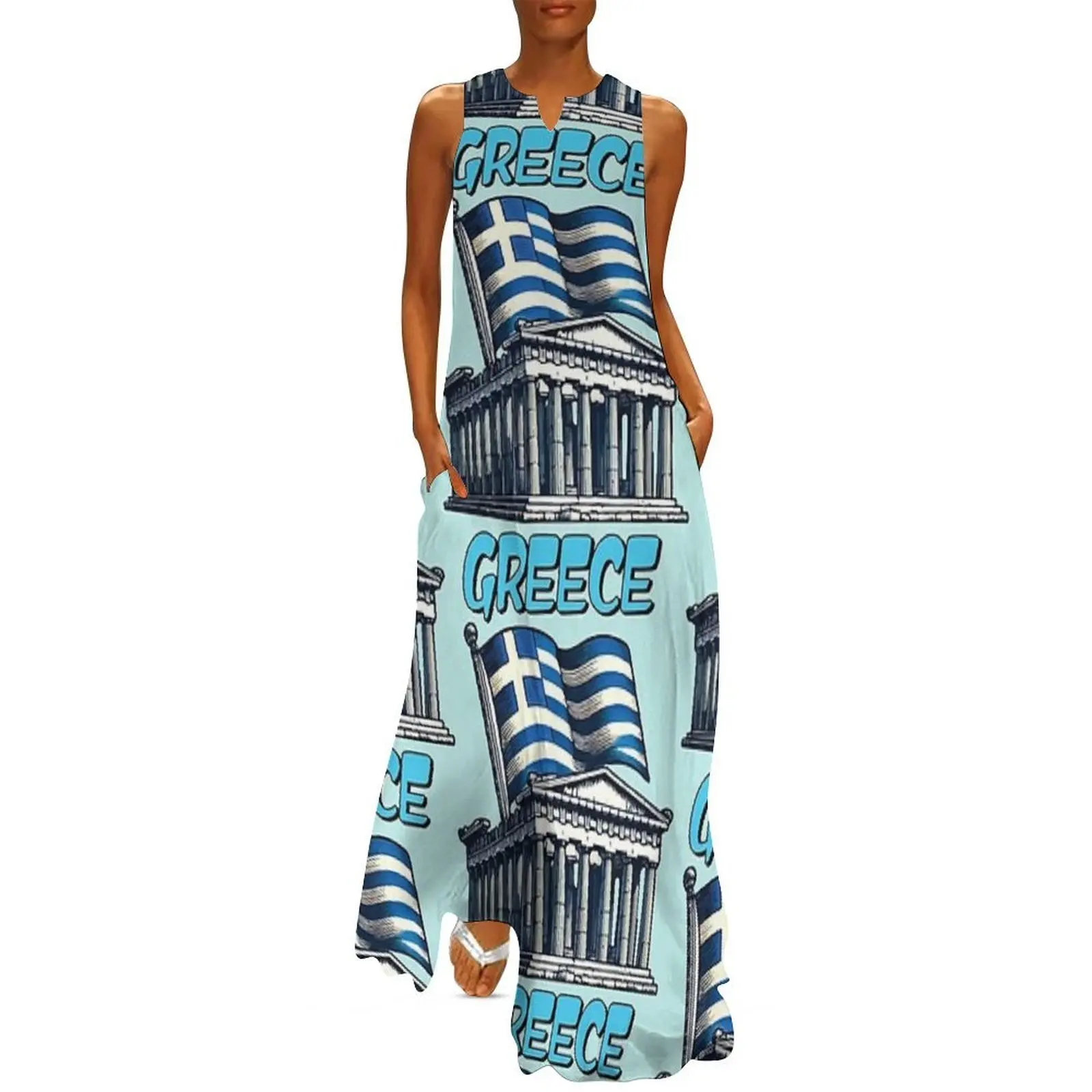 

Greece Long Dress women's dresses luxury women's summer dress 2025 Party dresses women's evening dresses