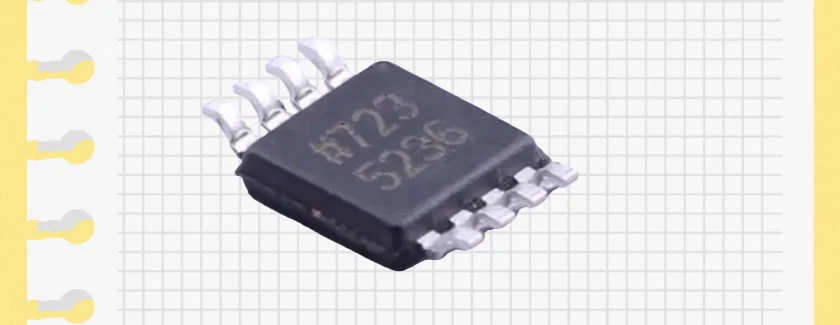 Digital to analog conversion chip DAC AD5452YRMZ MSOP-8 ADI (Analog Devices) with 8/10/12/14 bit high bandwidth multiplication D