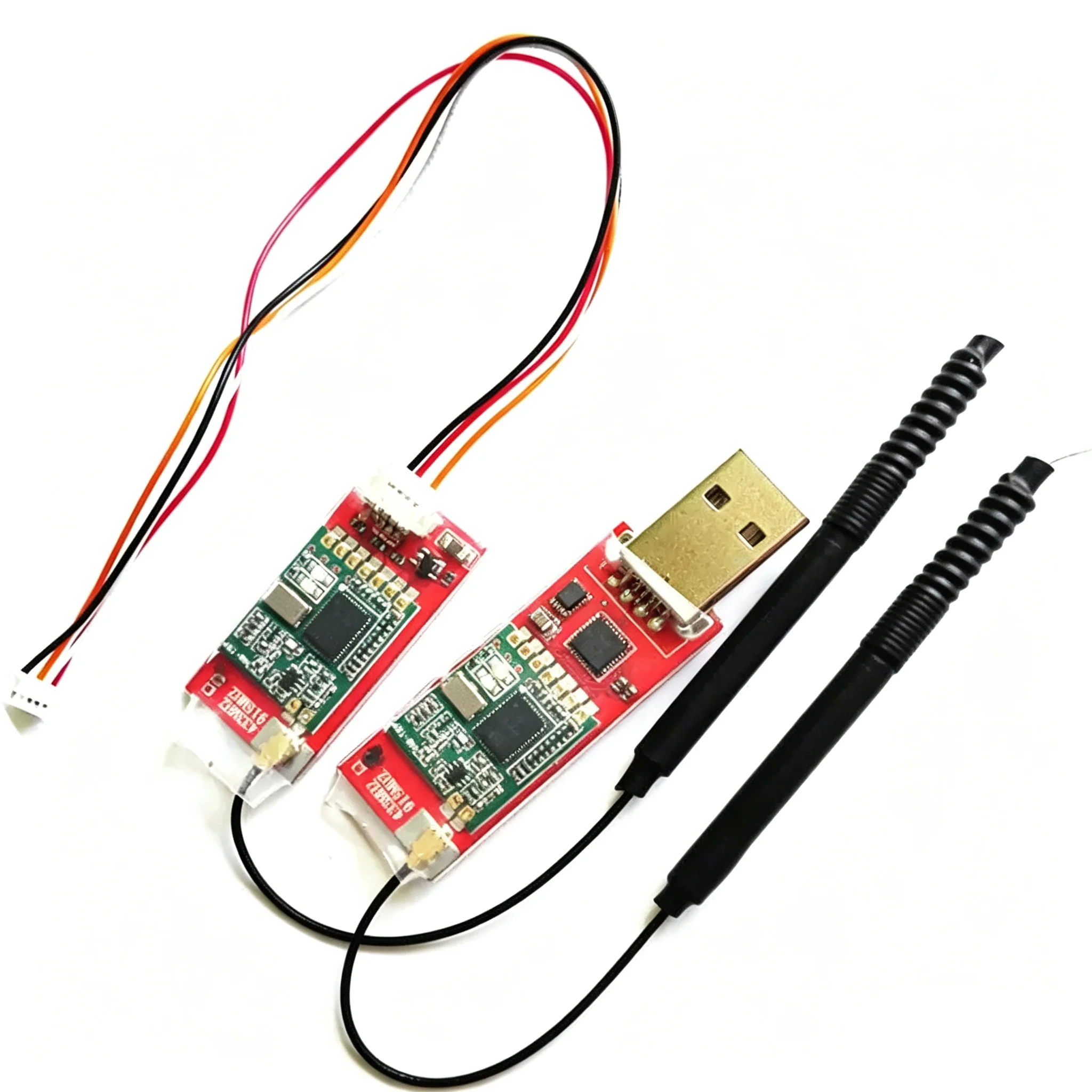 RCMOY 433MHz 915MHz Telemetry Radio Module 2.5dBi Copper Tube Soft Antenna for APM PIX PX4 Flight Controller RC Toy Car/Boats