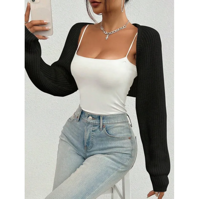 

Loose Women's Open Cardigan Sweater Comfortable Casual Style Spring Fashion Outerwear Breathable Soft Material