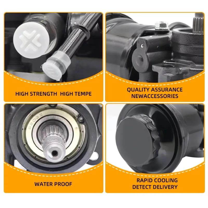 Power Steering Pump with Pulley Reservoir