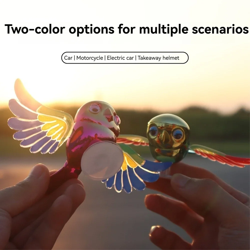 New Style Interactive Hanging Bird Toy for Electric Cars Children's Birthday Gift Boys Girls Car Companion Decoration Accessory