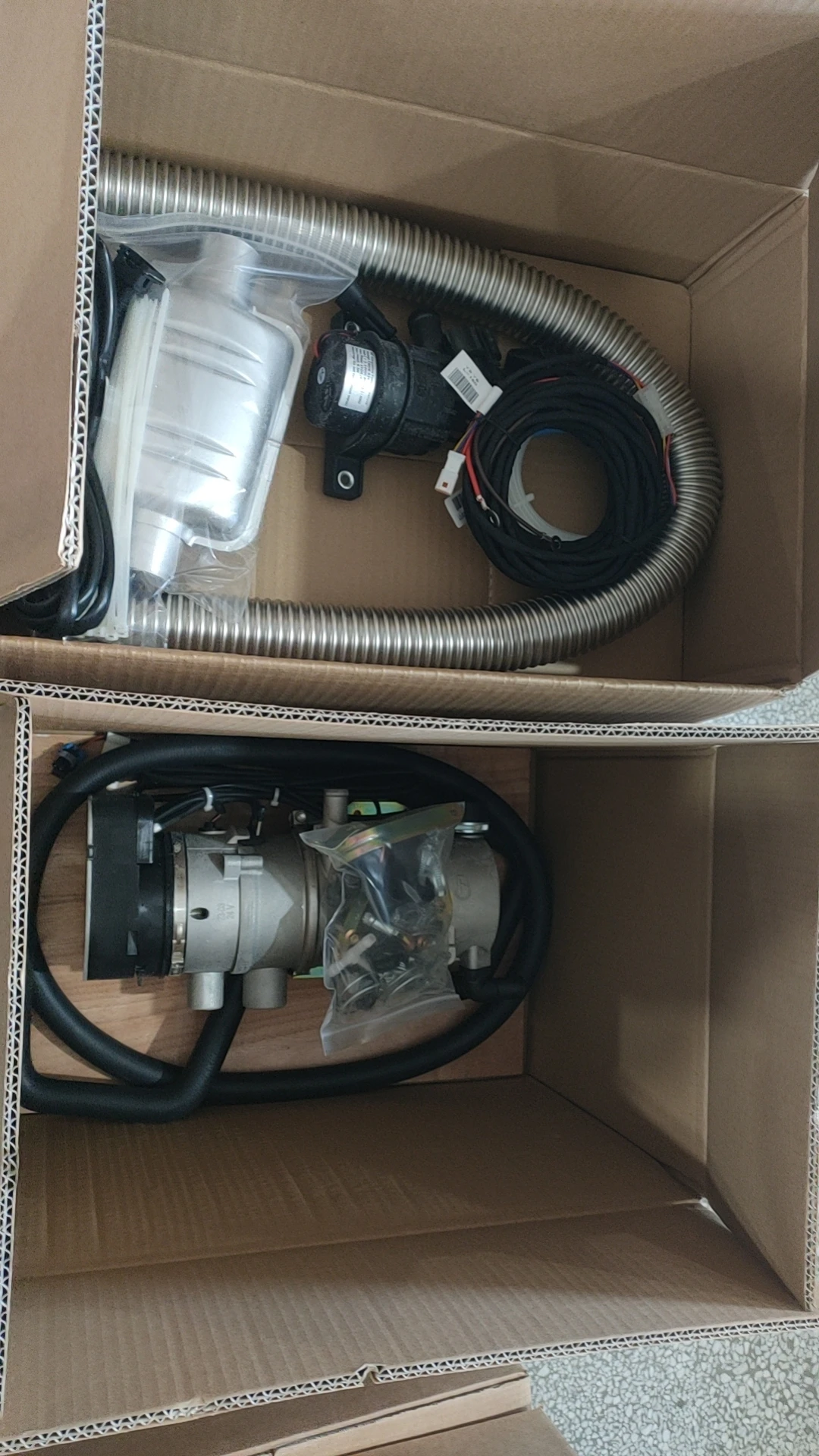 سخان مياه 9 كيلو وات لقارب حافلة الشاحنة-24 فولت/12 فولت مع ترموستات شاشة ديجيتال لنظام الوقود #5