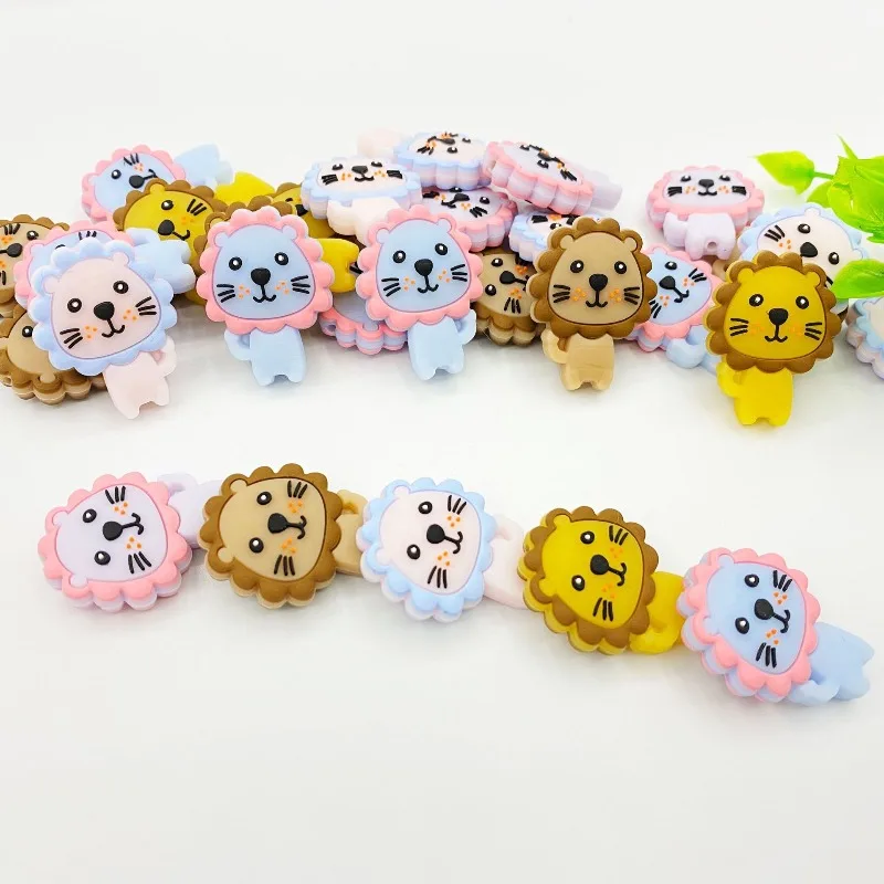 

35PCS Silicone Beads Wholesale Handwork Focal Beads Baby Toy DIY String Pen Bead Nipple Chain Jewelry Pendant Accessories