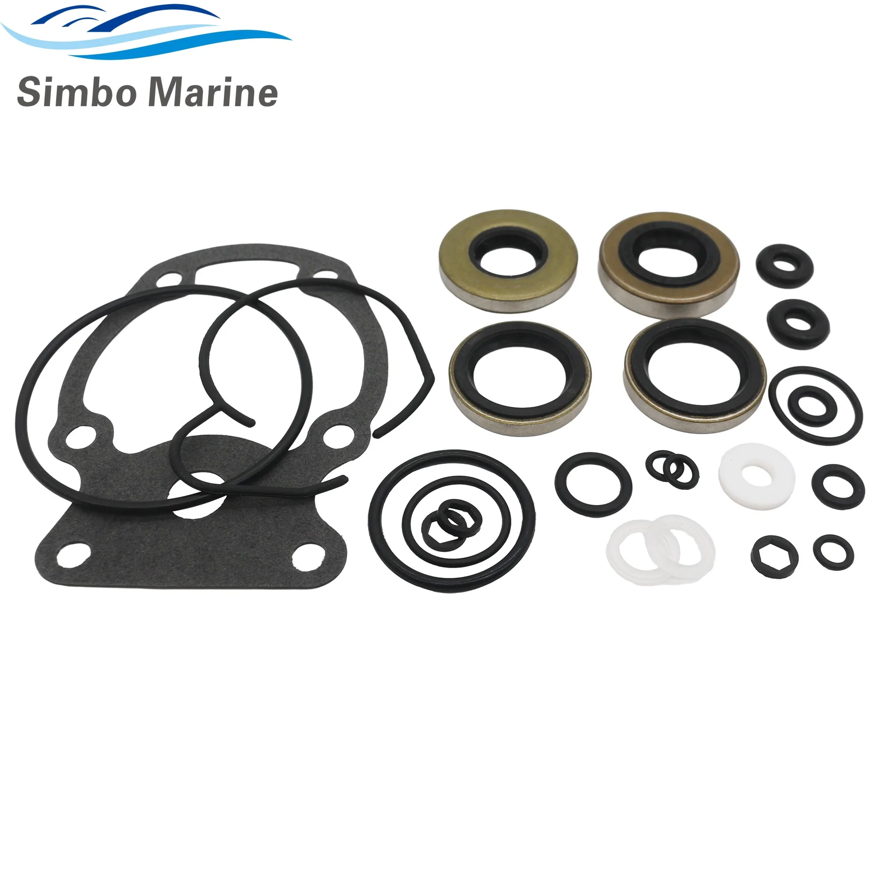 777559 Passend für Johnson Evinrude Marine 2-Takt 20 25 30 35 PS Außenbordmotoren Teile Unterteil-Dichtungssatz 396351 0396351 0777559