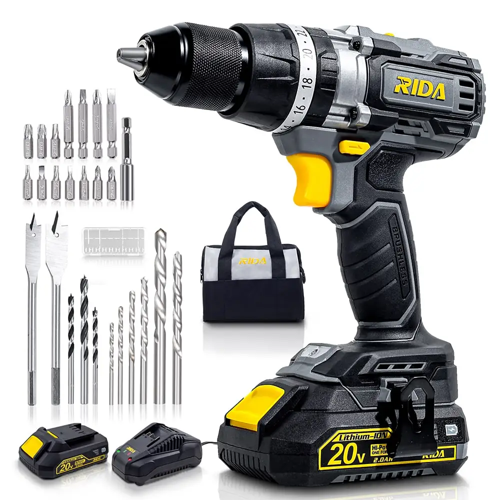 Portable power tools Electric hammers Battery-operated drills Brushless drills Battery drills with housing