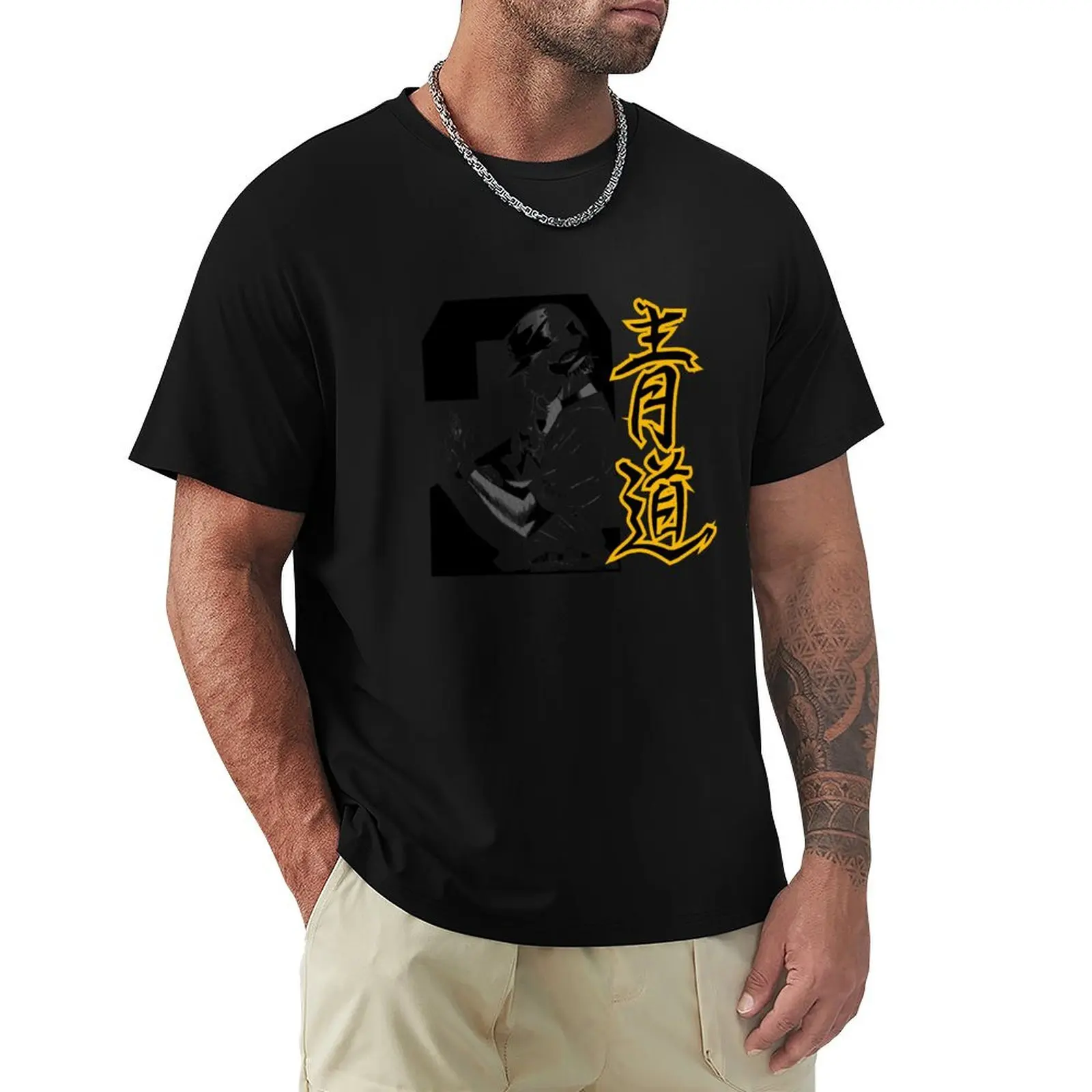 

Diamond no ace miyuki kazuya T-Shirt summer clothes plus sizes blacks men t shirts