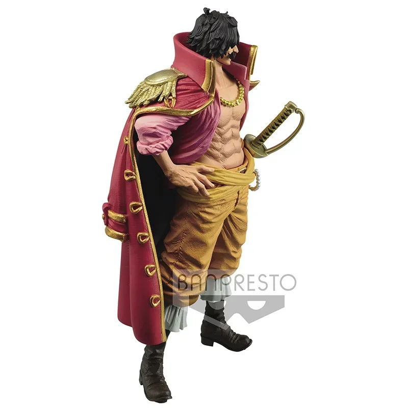 Bandai-Anime Action Figure Toys para Crianças, Original One Piece, KOA, Gol · D · Roger, Art King, Ornamentos de Modelos Colecionáveis, Presente