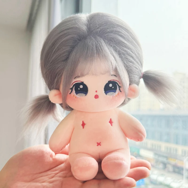 20cm Idol Doll Plush Sakura Monster Cotton Star Dolls Kawaii Stuffed Baby Plushies Dolls Toys Fans Collection Children Girl Gift