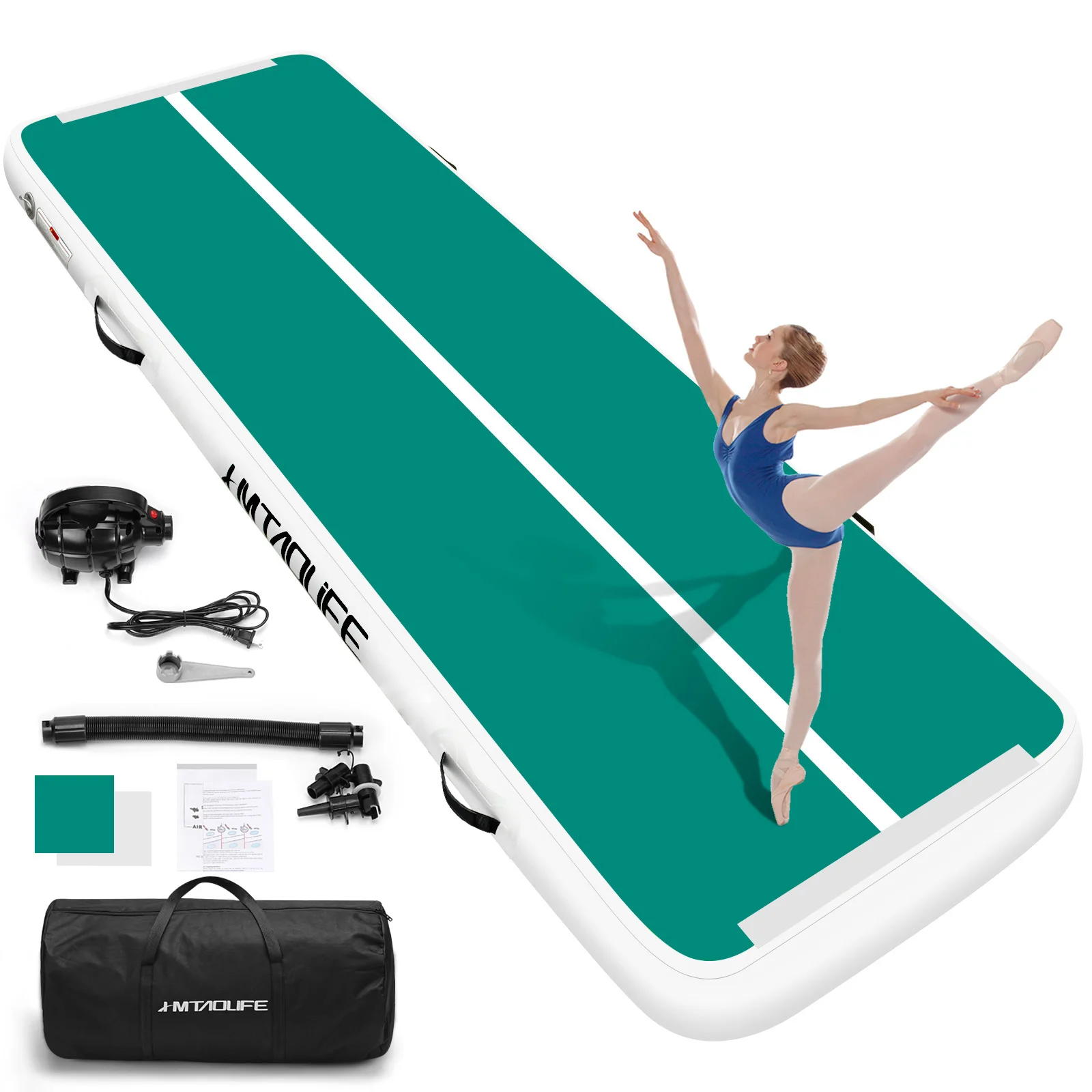 

PVC Gymnastics Air Track Mat Inflatable Air Track For Gymnastics Inflatable Air Track Yoga Mat 1