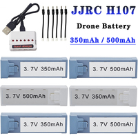 3.7V 500mAh 350mAh Drone Battery For JJRC H107 Mini Drone Original Accessories Drone battery spare parts For JJRC H107 Battery