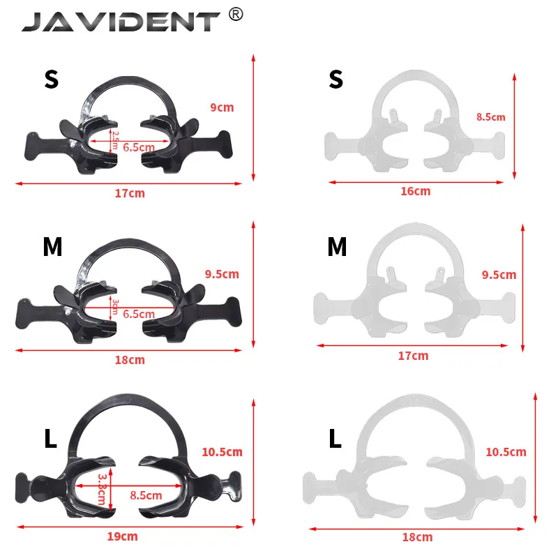 1Pcs Dental Disposable Mouth Gag, Type C Multifunctional Mouth Gag with Handle, Reusable and Autoclavable