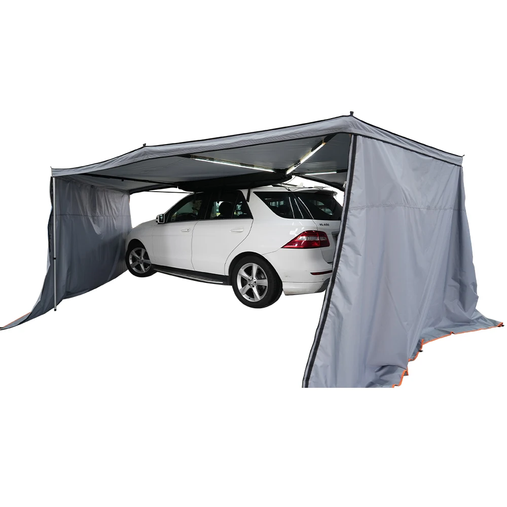 

Camping Car Accessories 4X4 Offroad Awning Tent Outdoor Retractable Suv Car Side Awning 4Wd Awning