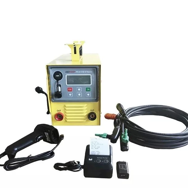 

20-315mm Plastic Pipe Electrofusion Welding bar code Reader Machines For PP PE Pipes for poly welder
