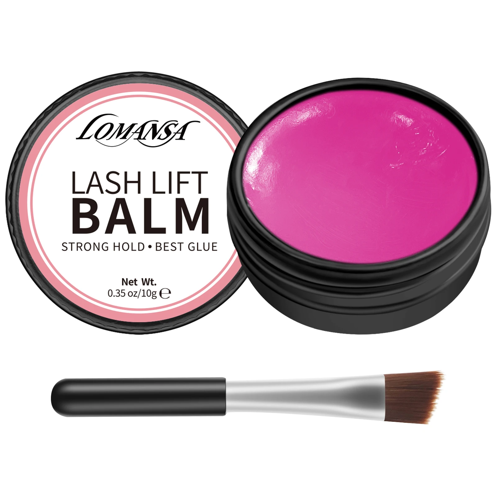 Lomansa NEU 10 g Welah Lift Kleber Wimpernkleber Kleber Balsam Fruchtgeschmack 2 in 1 Lifting Curling Kleber für Wimperndauerwelle Make-up-Tool