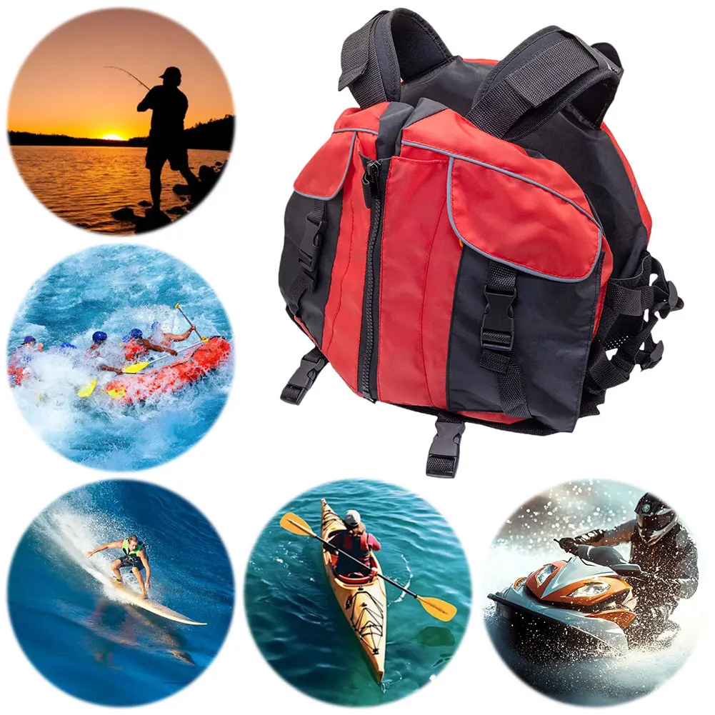 

Спасательный жилет для плавания, регулируемый, для водных видов спорта, плавучий жилет для снорклинга, плавания, каякинга, катания на лодках