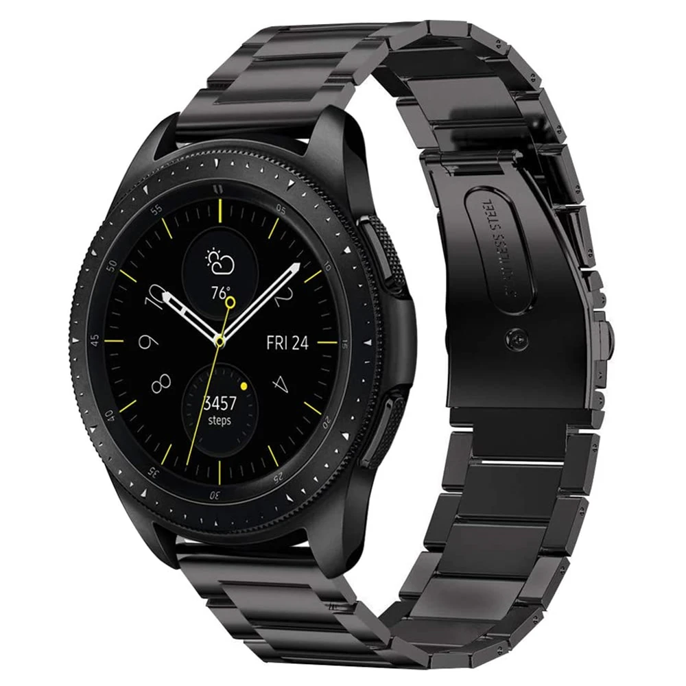 

Ultra-Thin Active2 40mm 44mm Band for Samsung Galaxy Watch 42mm Strap 20mm Quick release Business Stainless Steel Wrist Bracelet