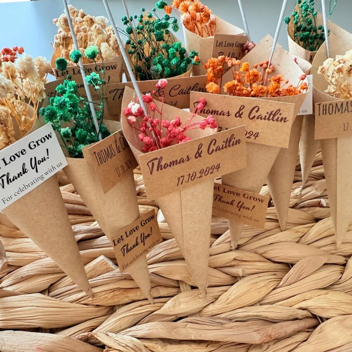 

Персонализированные магнитные подарки с блестками и цветочной лентой: деревенские цветы на свадьбу - детские сувениры для свадебного душа